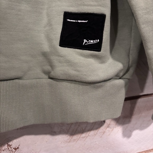 Zara Unisex 100% Cotton Picasso's Signature Collaboration Sweatshirt XL - Picture 6 of 8